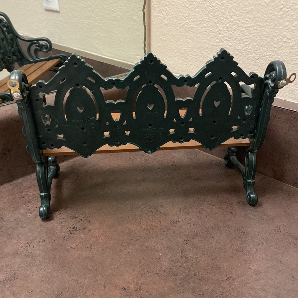 Homco Miniature bench - Picture 8 of 15